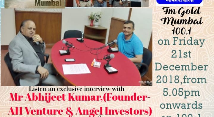 IBG President Mr. Vikash Mittersain in conversation with Mr. Abhijeet Kumar, Founder – AH Venture & Angel Investors